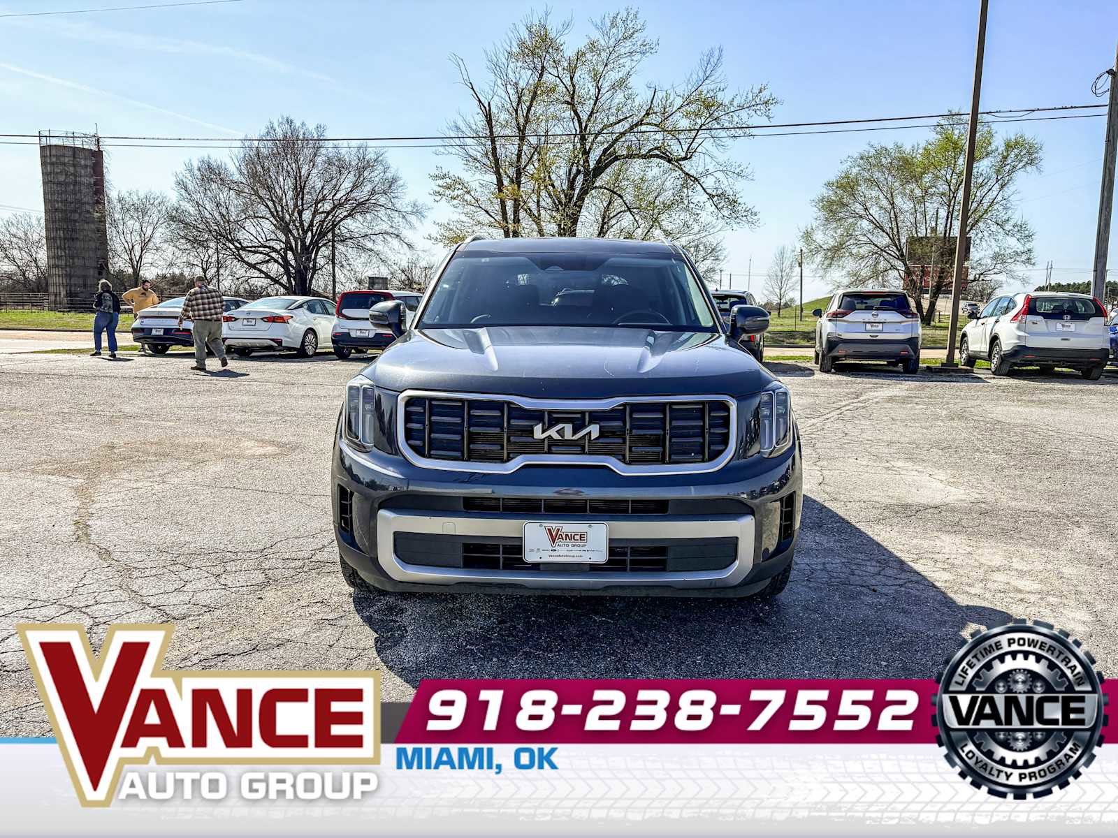 Used 2023 Kia Telluride S w/ S Sunroof Package AWD/4WD image 2