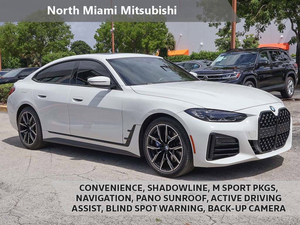Used 2022 BMW 430i Gran Coupe w/ M Sport Package RWD image 1