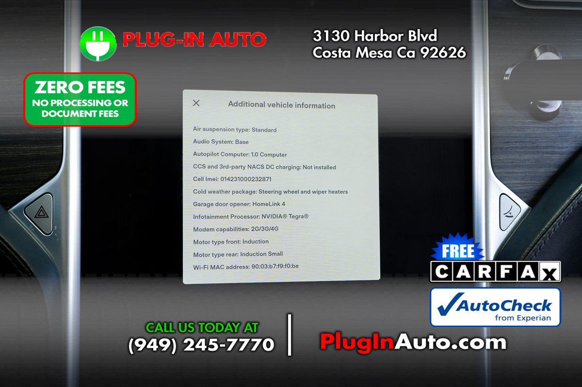 Used 2016 Tesla Model X 75D AWD/4WD image 35