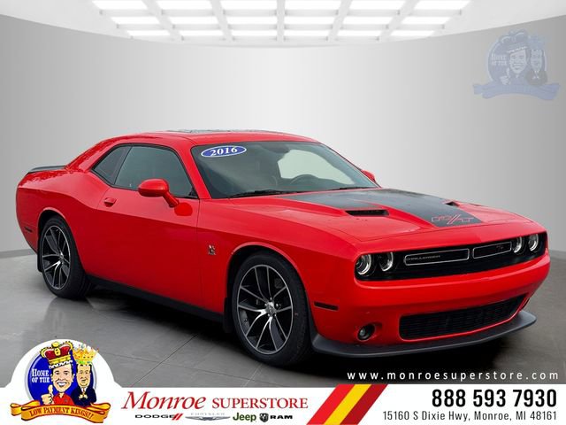 Certified 2016 Dodge Challenger R/T Scat Pack w/ Leather Interior Group