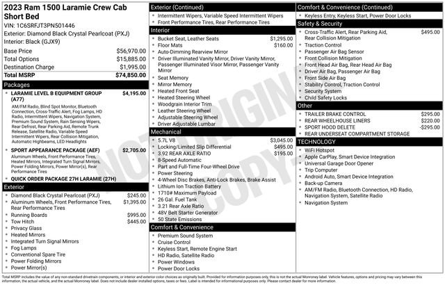Used 2023 RAM 1500 Laramie image 32