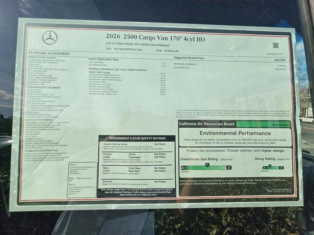 New 2026 Mercedes-Benz Sprinter 2500 image 18