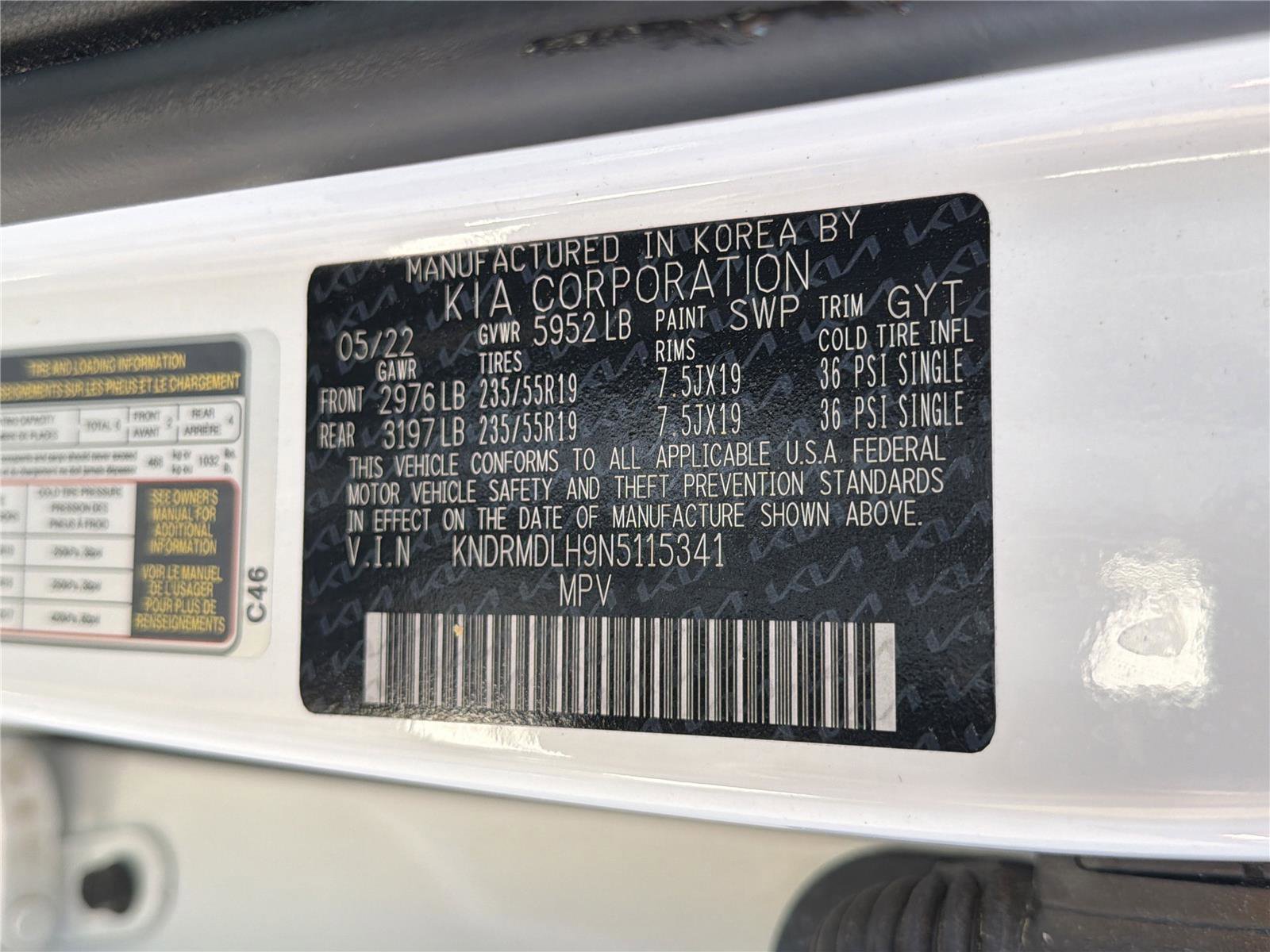 Used 2022 Kia Sorento SX Prestige w/ Panoramic Sunroof Package AWD/4WD image 37