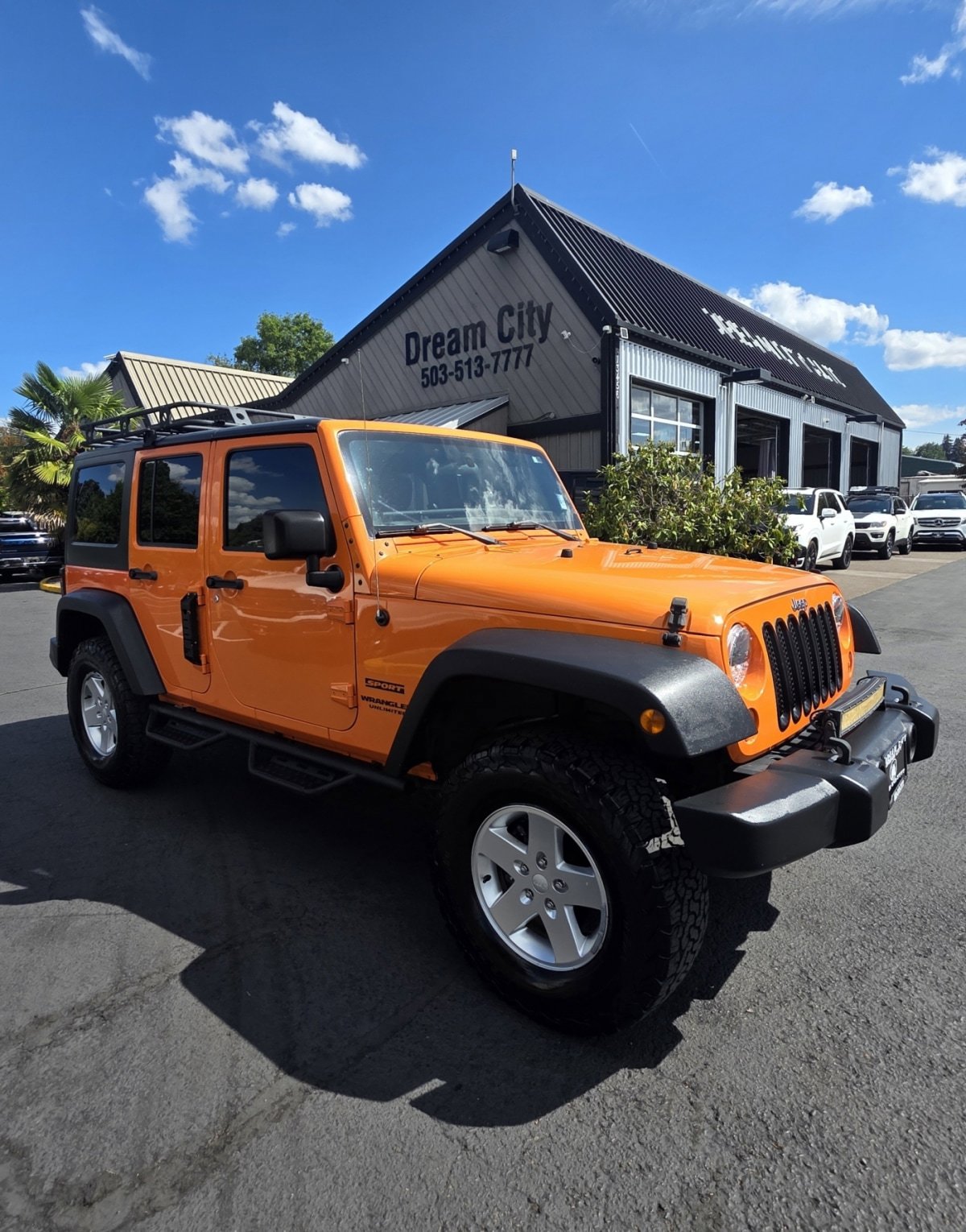 Used 2012 Jeep Wrangler Unlimited Sport w/ Trailer Tow Group AWD/4WD image 3