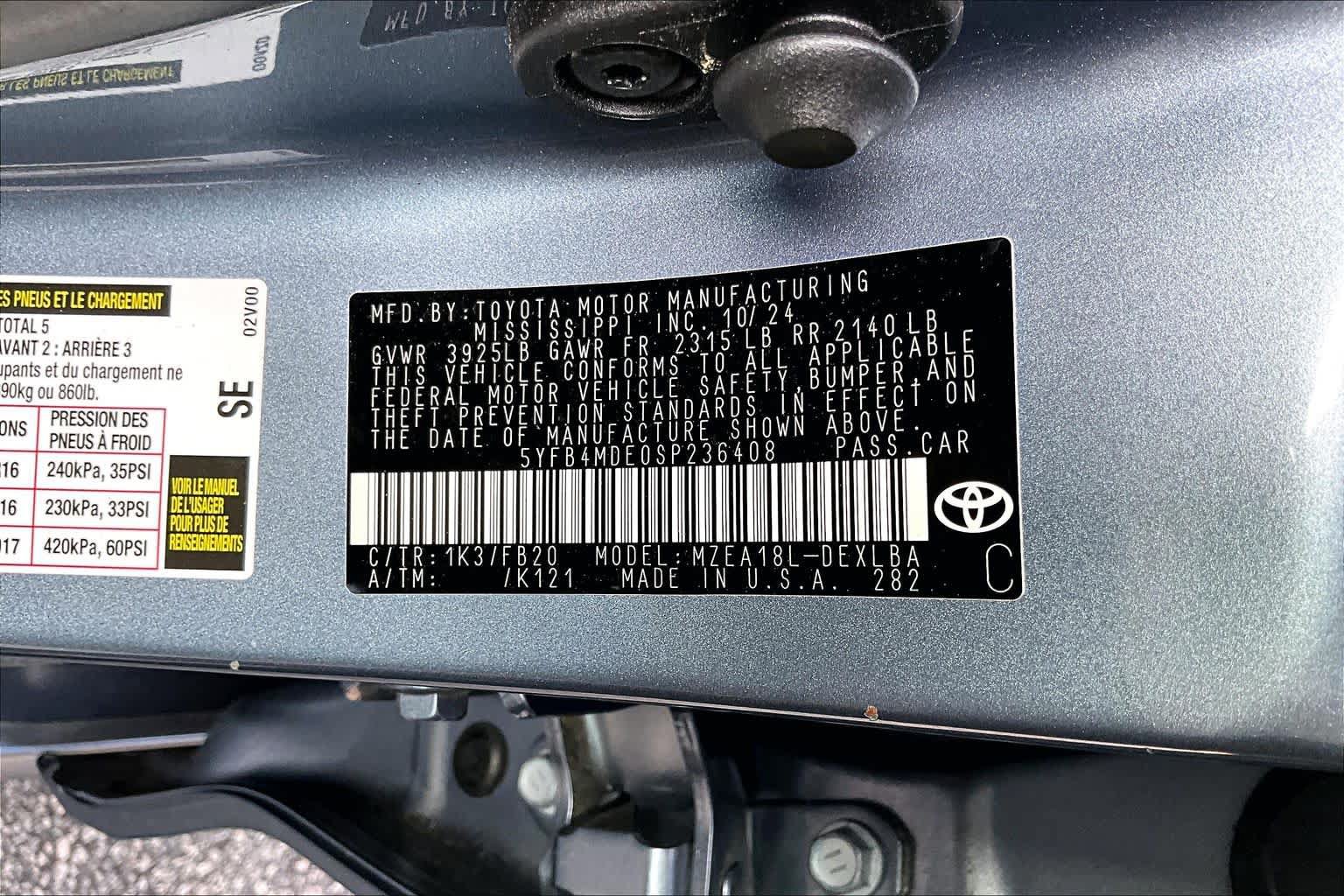 Certified 2025 Toyota Corolla LE w/ Convenience Package FWD image 34