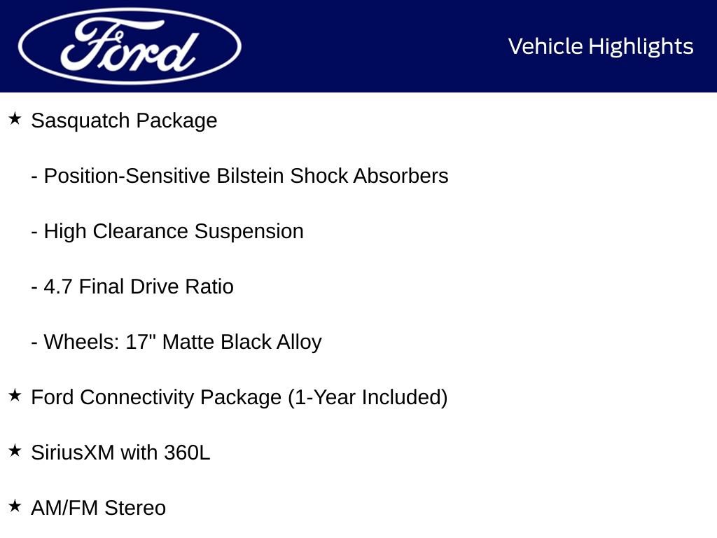 New 2026 Ford Bronco 2-Door w/ Sasquatch Package AWD/4WD image 10