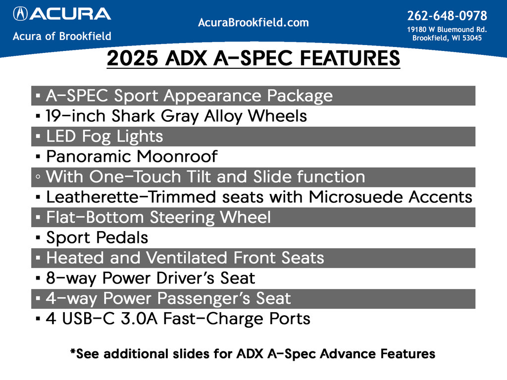 New 2026 Acura ADX A-Spec w/ Advance Package AWD/4WD image 12