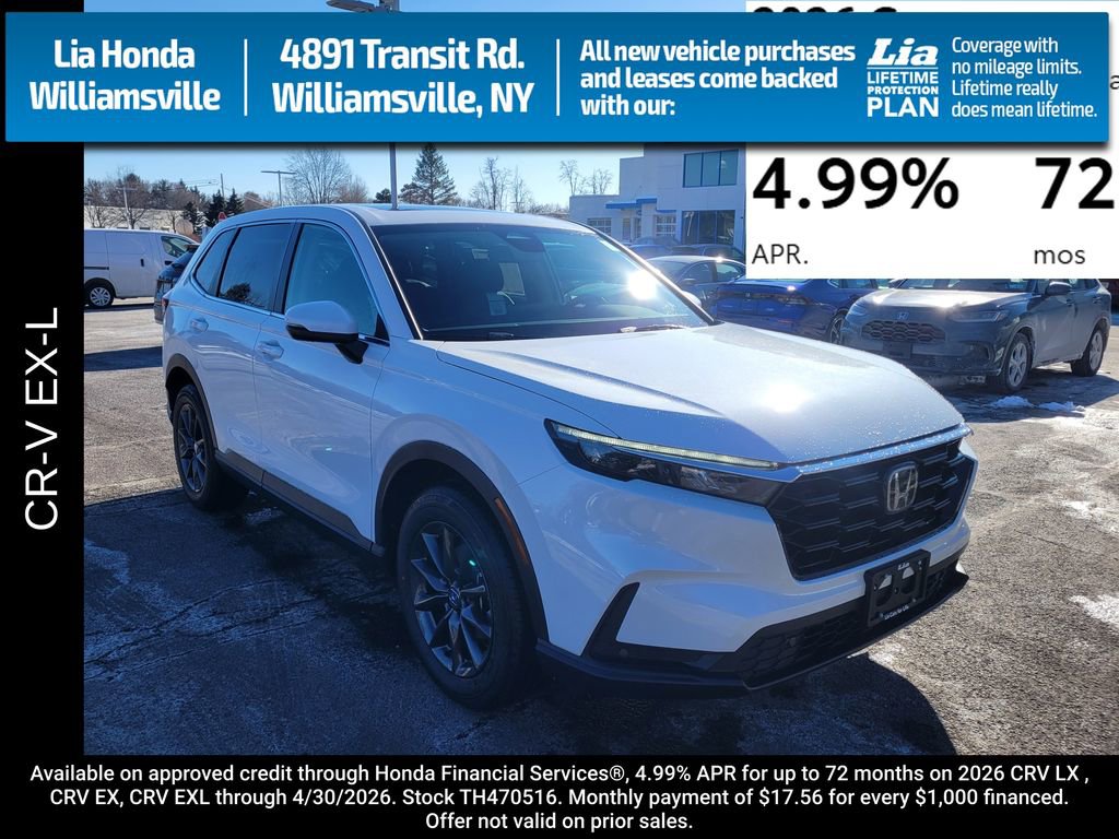 New 2026 Honda CR-V EX-L image 1