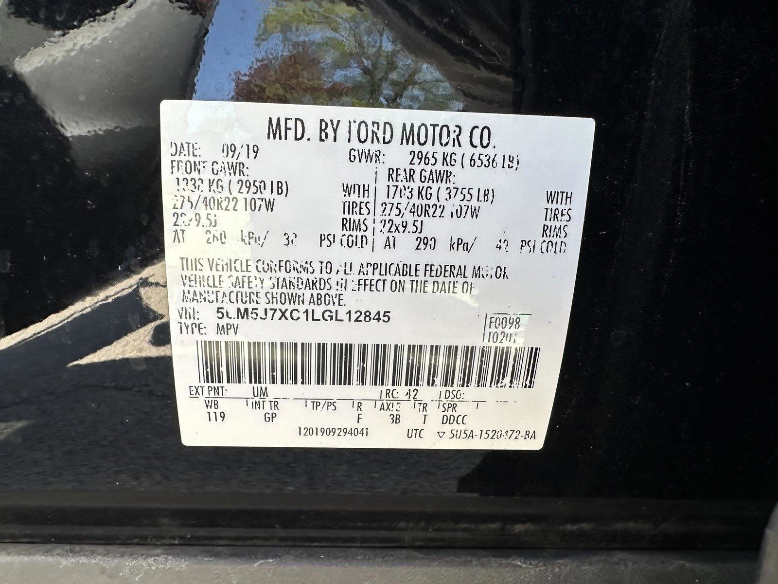 Used 2020 Lincoln Aviator Reserve w/ Equipment Group 202A AWD/4WD image 15