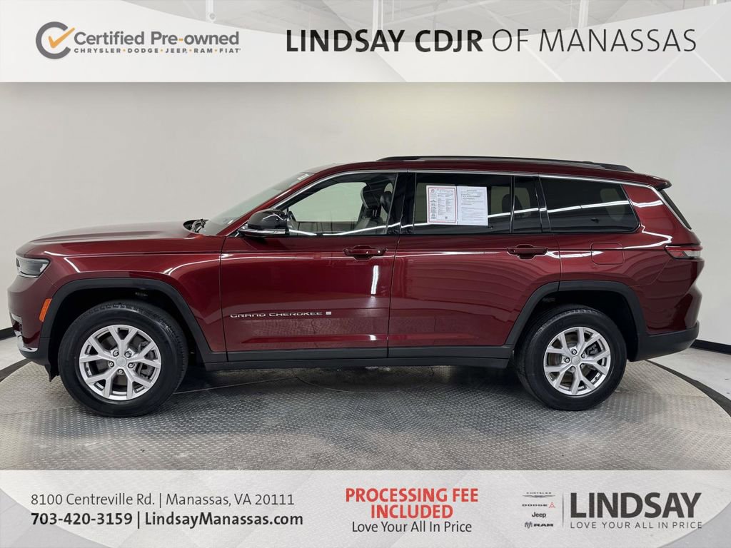 Certified 2022 Jeep Grand Cherokee L Limited image 4