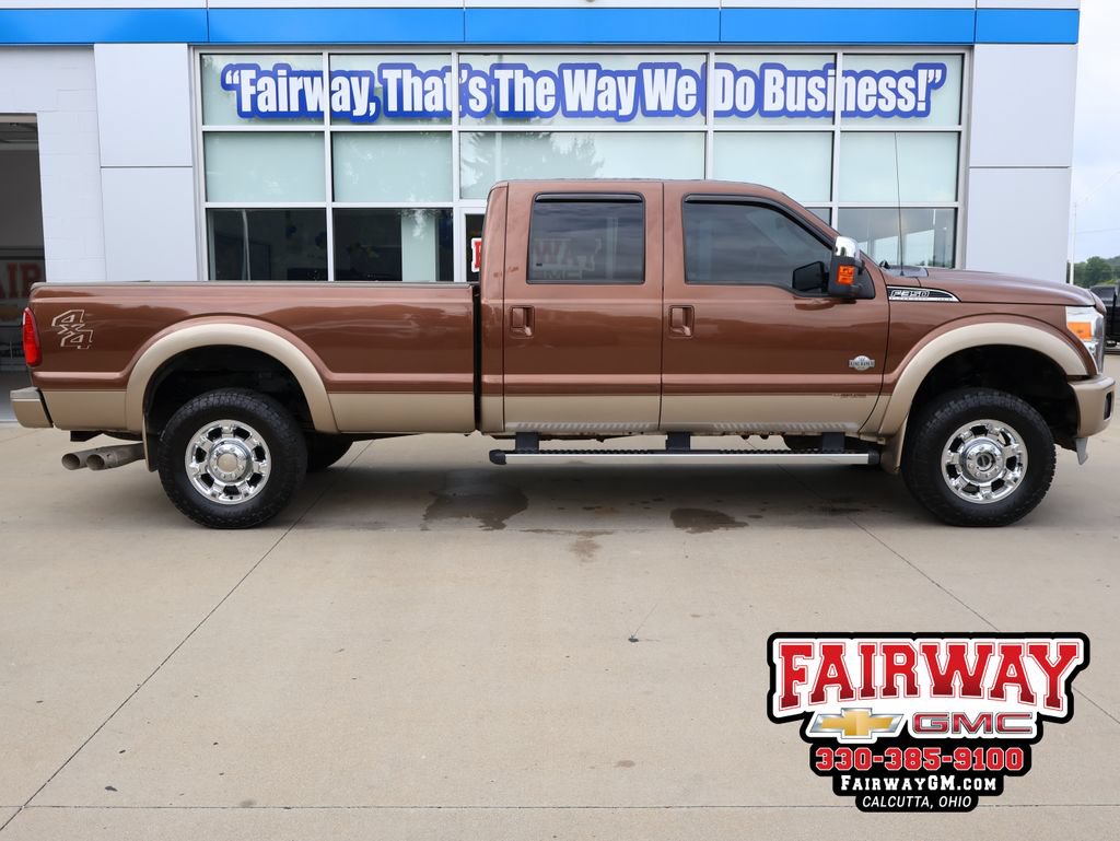 Used 2012 Ford F350 King Ranch w/ King Ranch w/Chrome Pkg