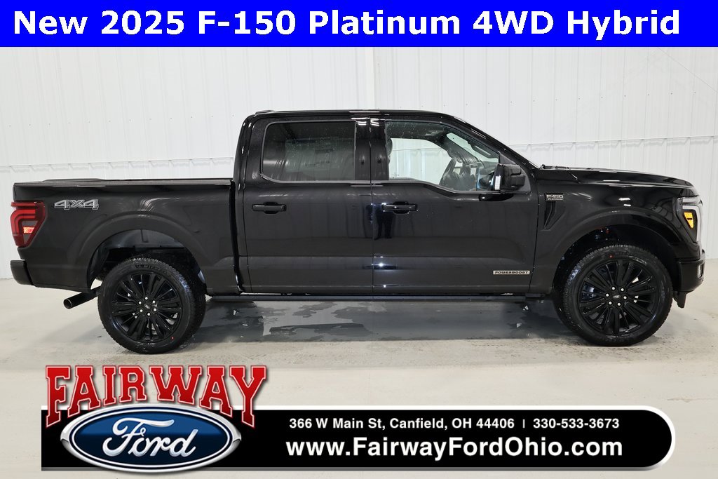 New 2025 Ford F150 Platinum w/ Equipment Group 702A High image 1