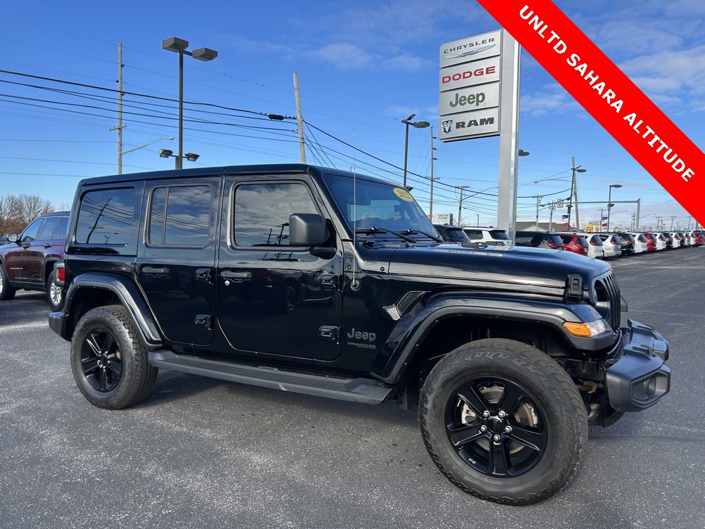Used 2022 Jeep Wrangler Unlimited Sahara image 1