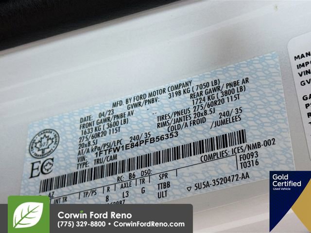 Used 2023 Ford F150 Platinum w/ FX4 Off-Road Package image 36