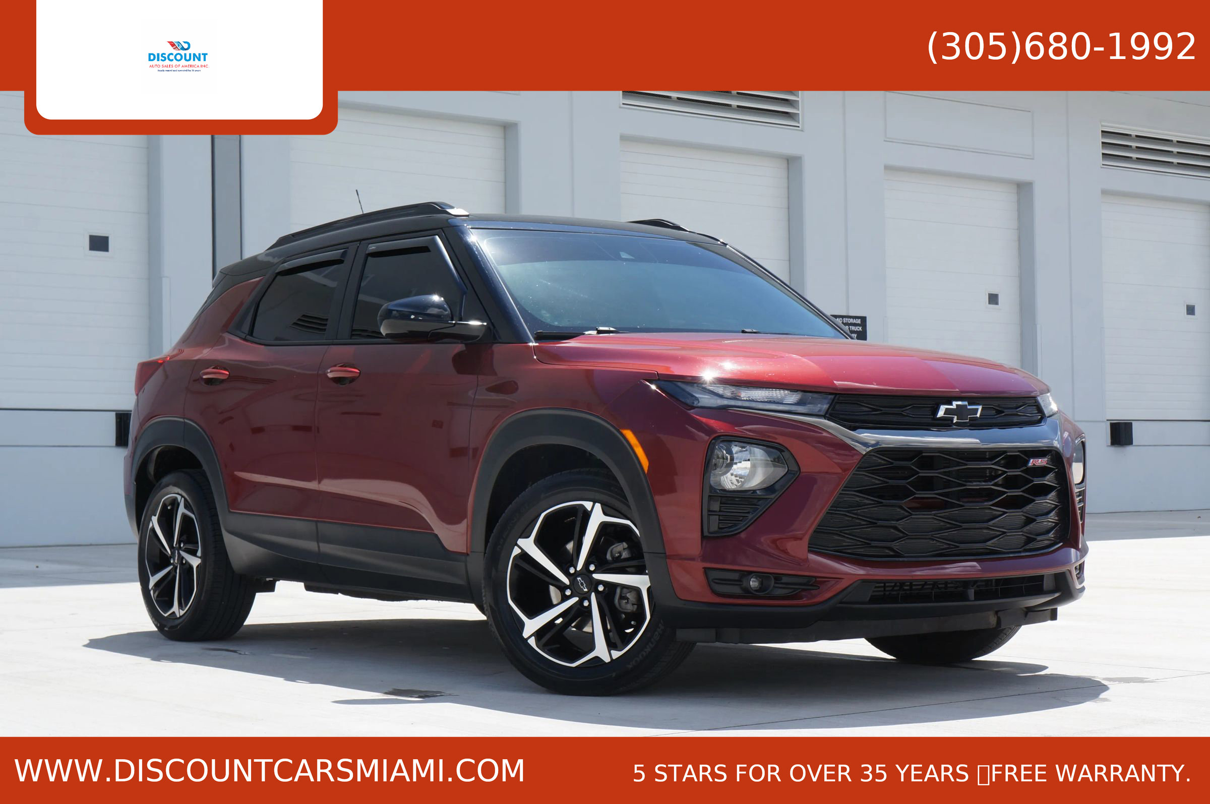 Used 2022 Chevrolet TrailBlazer RS image 1