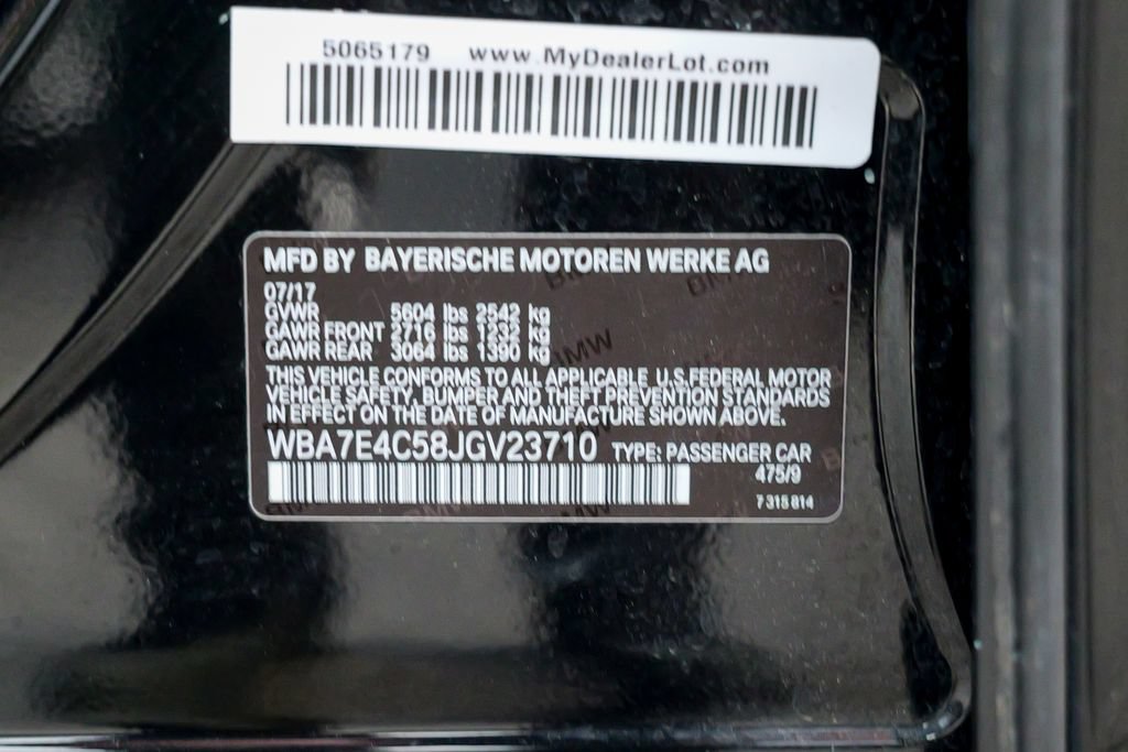 Used 2018 BMW 740i xDrive AWD/4WD image 63