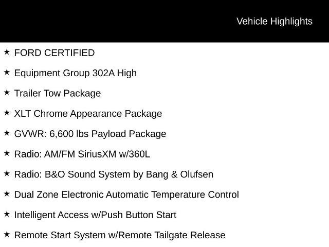 Certified 2022 Ford F150 XLT w/ Equipment Group 302A High AWD/4WD image 5