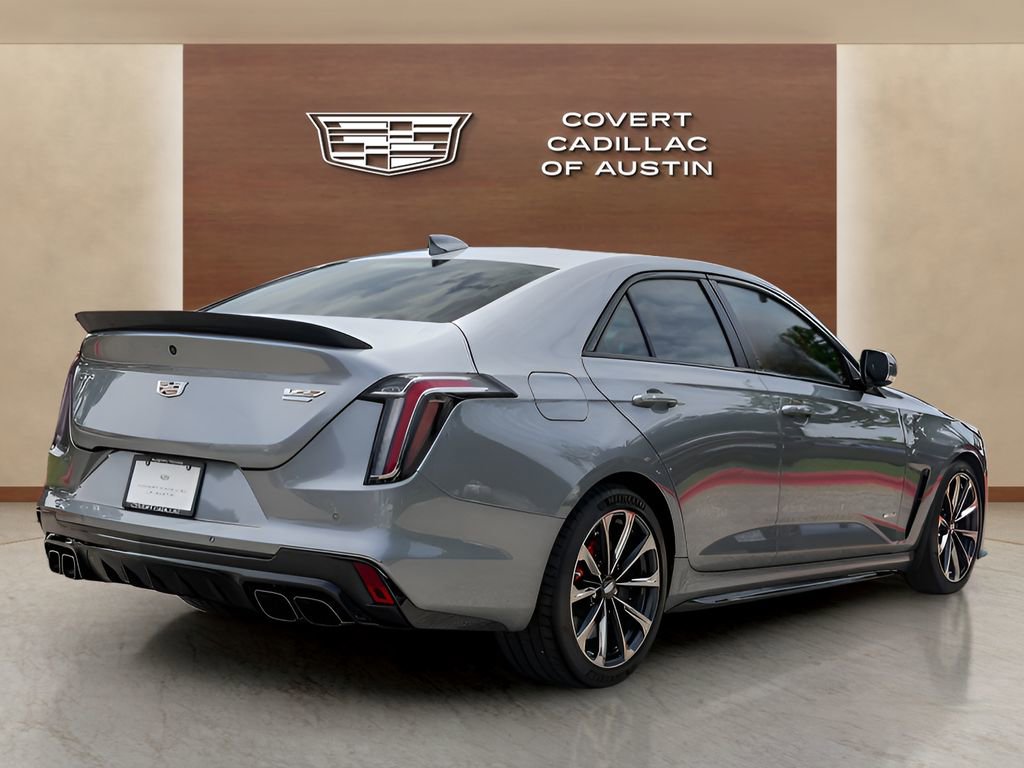 Certified 2023 Cadillac CT4 V Blackwing w/ Driver Assist Package RWD image 4