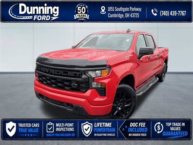 Used 2023 Chevrolet Silverado 1500 Custom AWD/4WD image 1