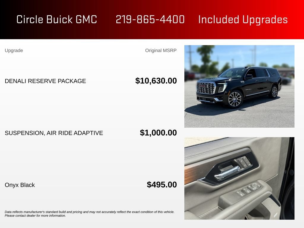 New 2026 GMC Yukon XL Denali w/ Denali Reserve Package AWD/4WD image 3