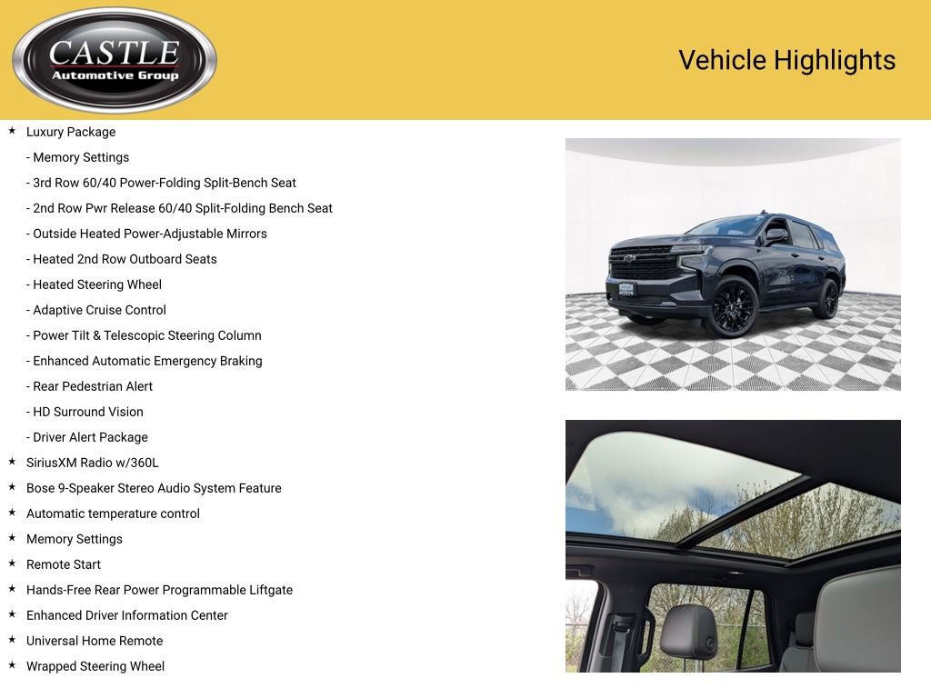 Used 2023 Chevrolet Tahoe RST w/ Luxury Package image 7