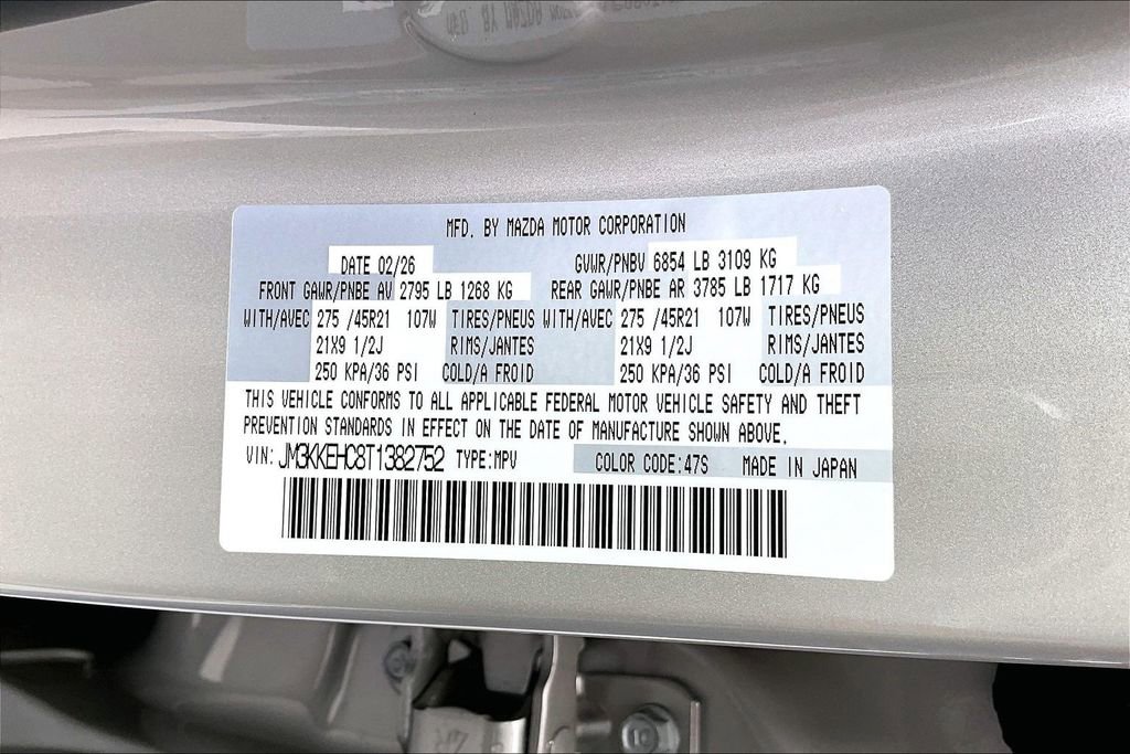 New 2026 MAZDA CX-90 3.3 Turbo S w/ Premium Plus image 24