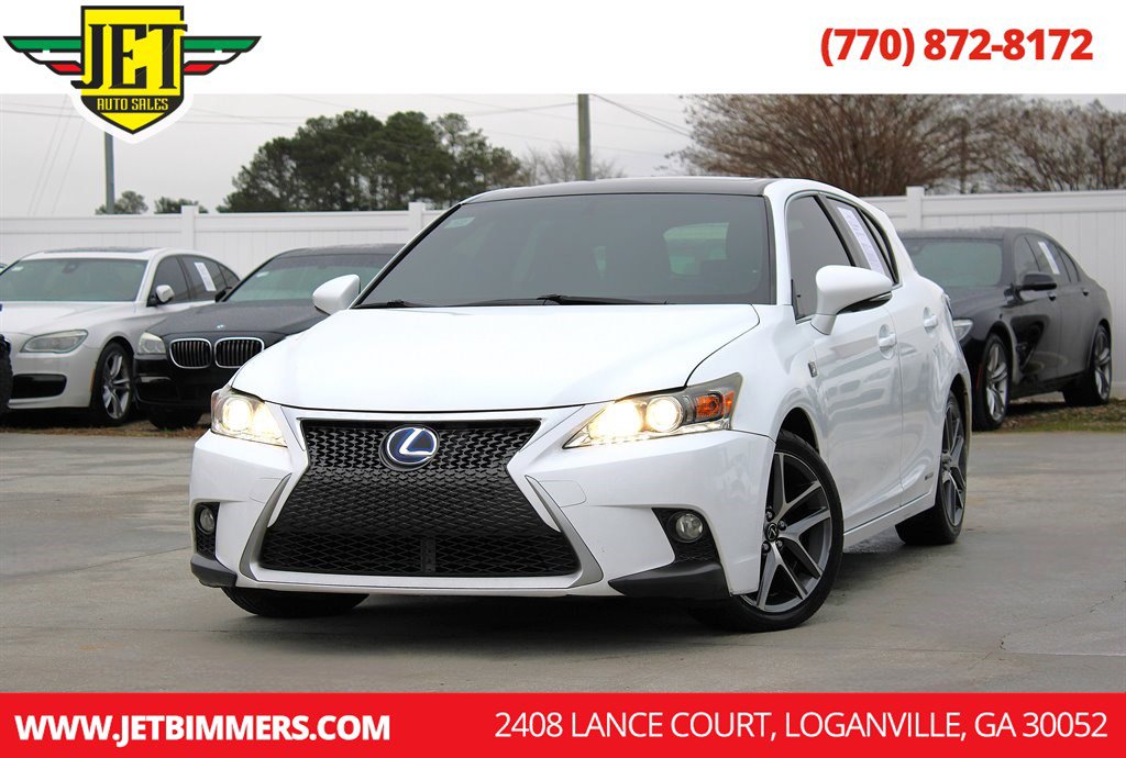 Used 2015 Lexus CT 200h w/ F Sport w/Nuluxe Interior image 1