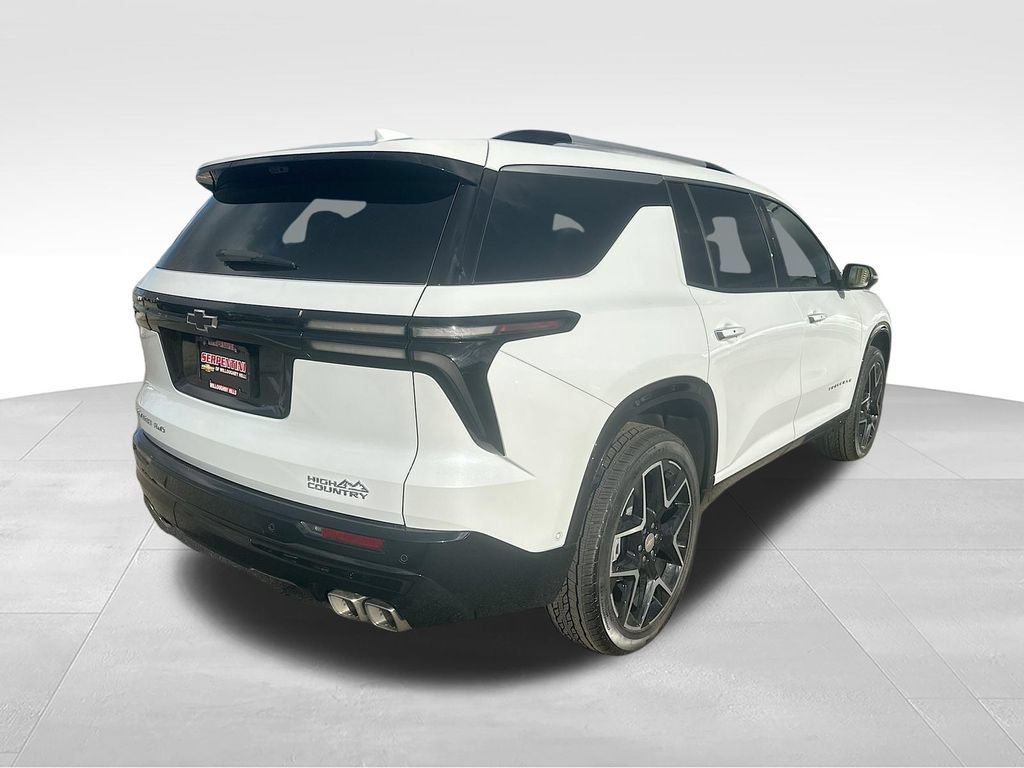 New 2026 Chevrolet Traverse High Country w/ LPO, Floor Liner Package AWD/4WD image 8