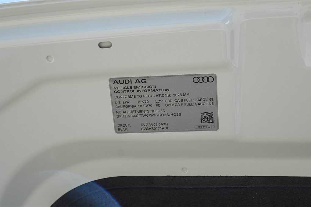 New 2025 Audi A5 2.0T Premium image 30