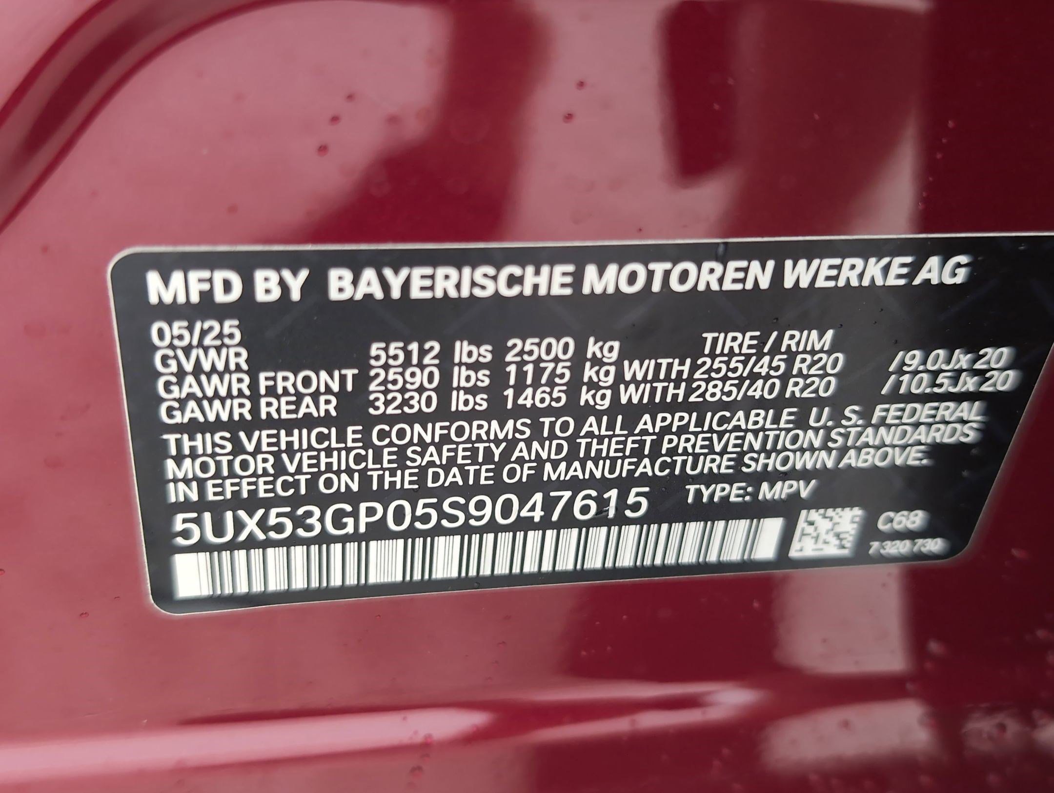 Used 2025 BMW X3 xDrive30i w/ Premium Package AWD/4WD image 16