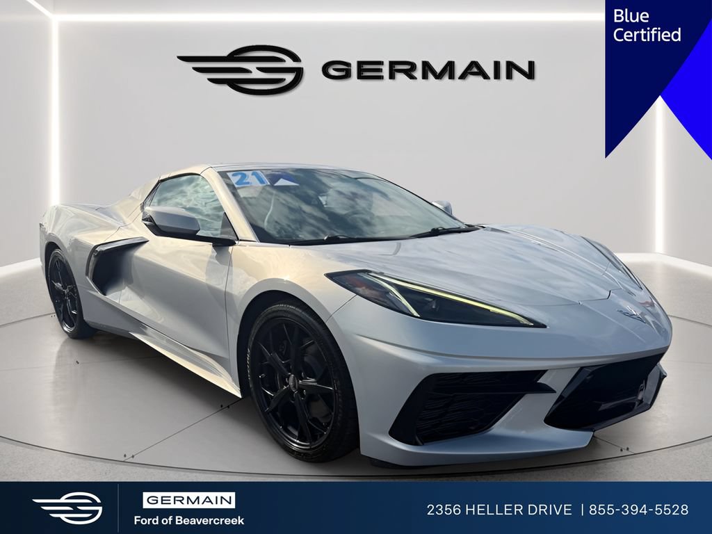Used 2021 Chevrolet Corvette Stingray Preferred Conv w/ Battery Protection Package RWD image 1