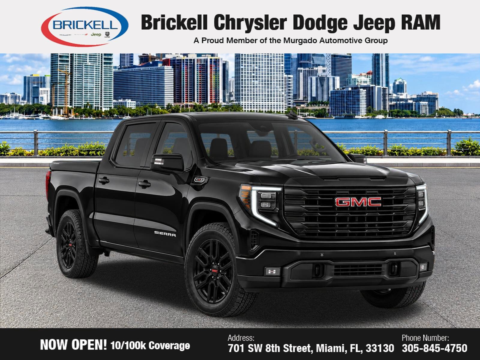 Used 2024 GMC Sierra 1500 Elevation w/ LPO, Elevation Black Package RWD image 2