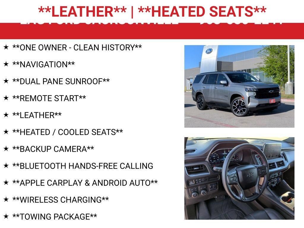 Used 2023 Chevrolet Tahoe RST w/ Luxury Package AWD/4WD image 5