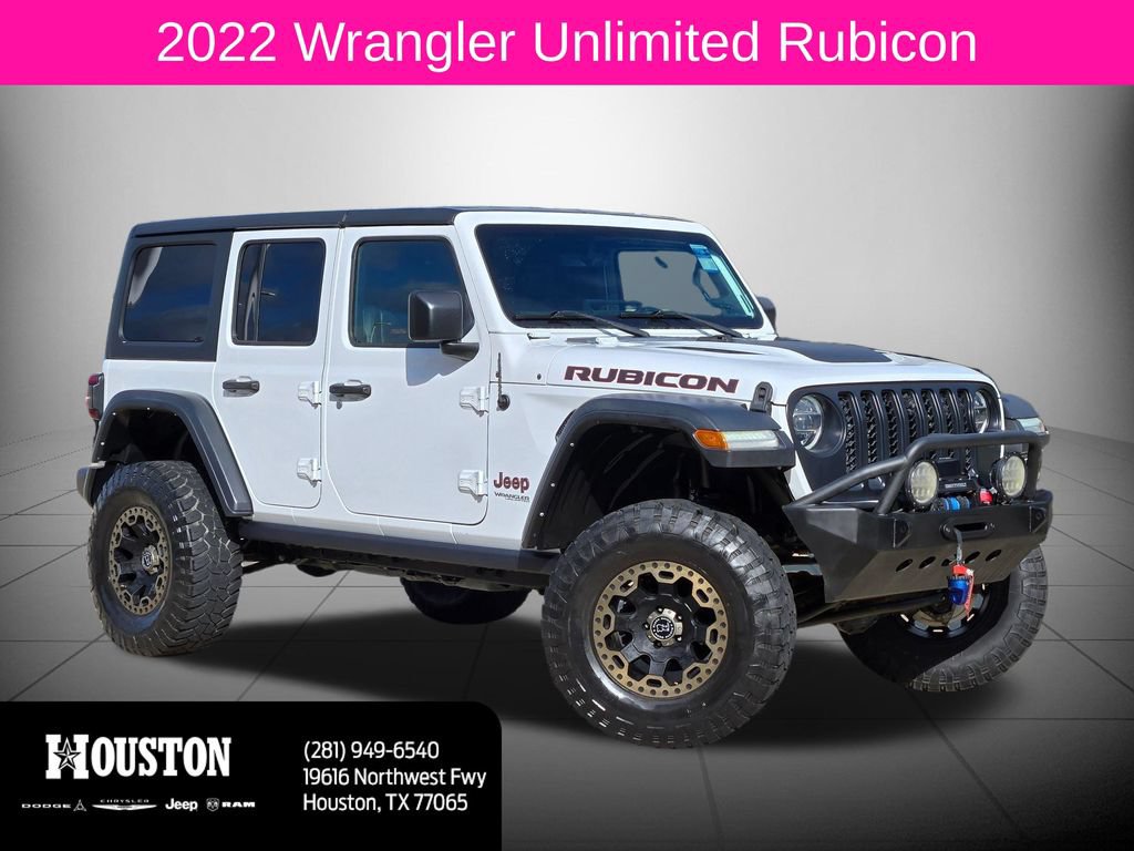 Used 2022 Jeep Wrangler Unlimited Rubicon w/ LED Lighting Group