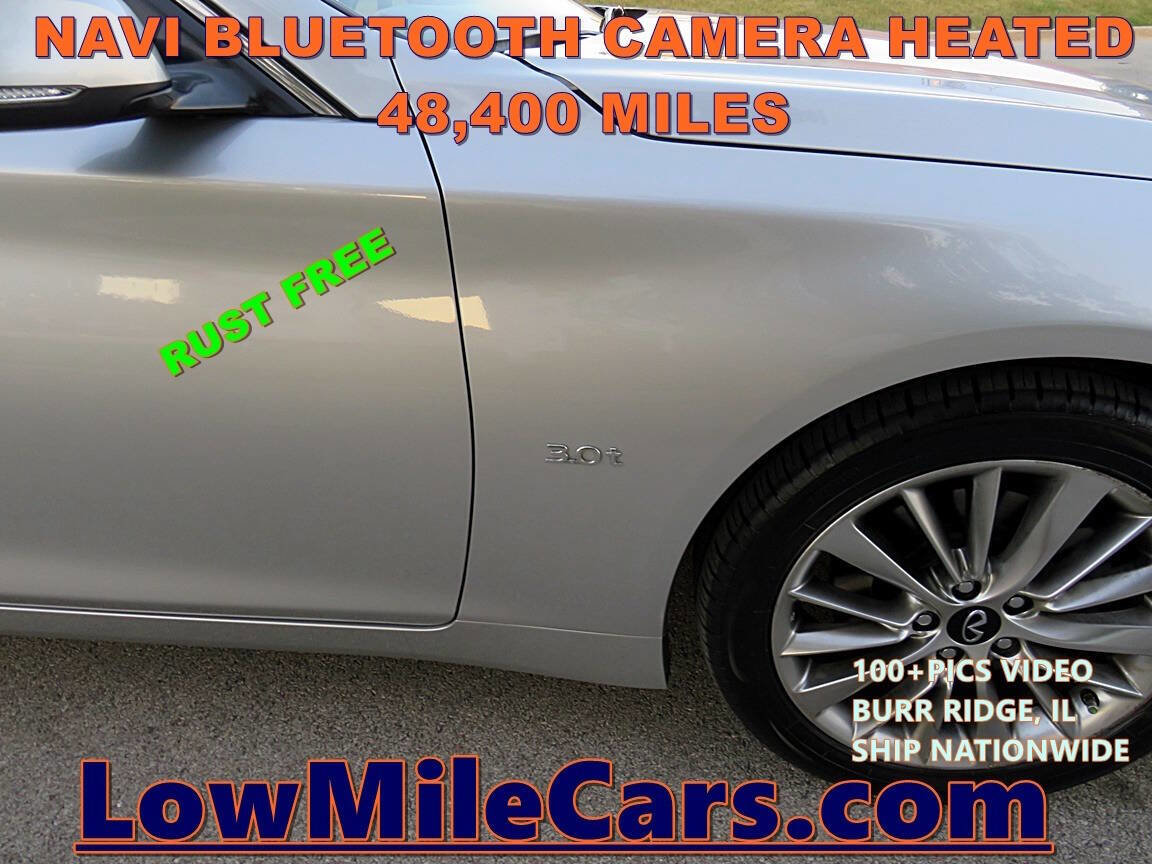 Used 2019 INFINITI Q50 Luxe w/ Essential Package (3.0T Luxe) image 99