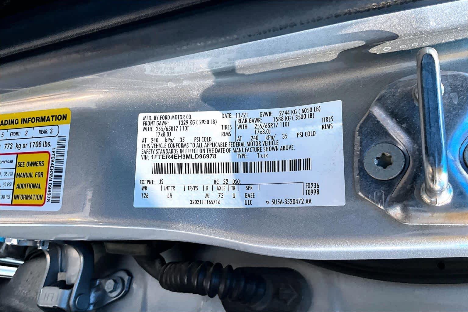 Used 2021 Ford Ranger XLT w/ Equipment Group 301A Mid RWD image 34