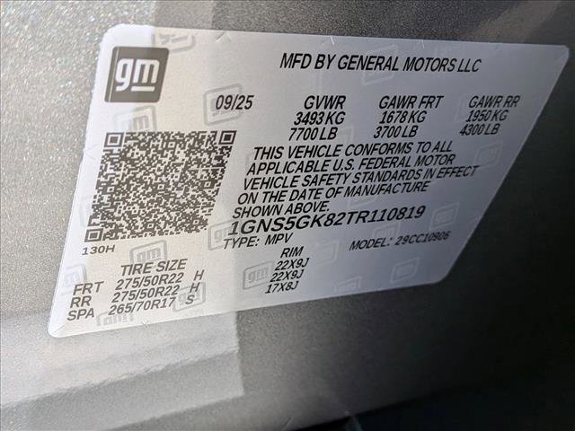 New 2026 Chevrolet Suburban High Country image 16
