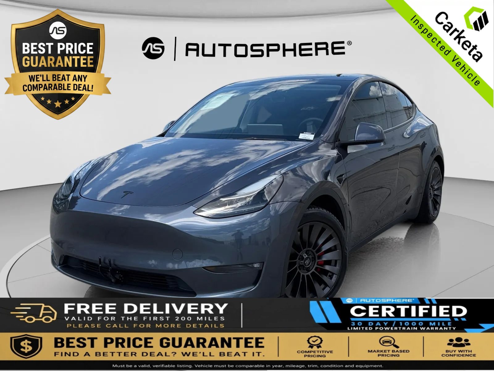 Used 2021 Tesla Model Y Performance AWD/4WD image 1
