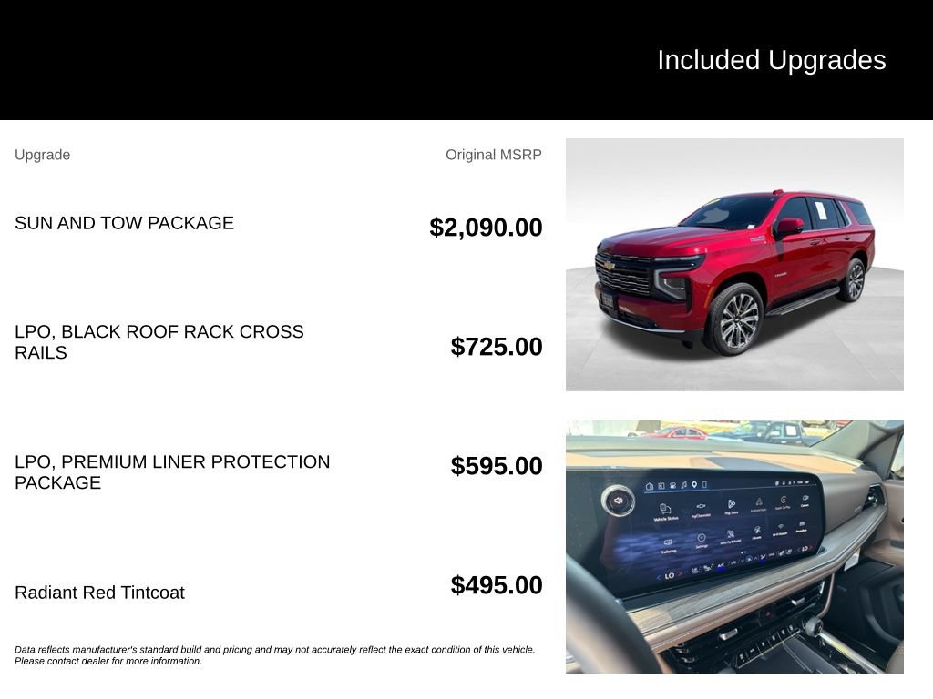 Certified 2026 Chevrolet Tahoe High Country w/ Sun And Tow Package AWD/4WD image 7