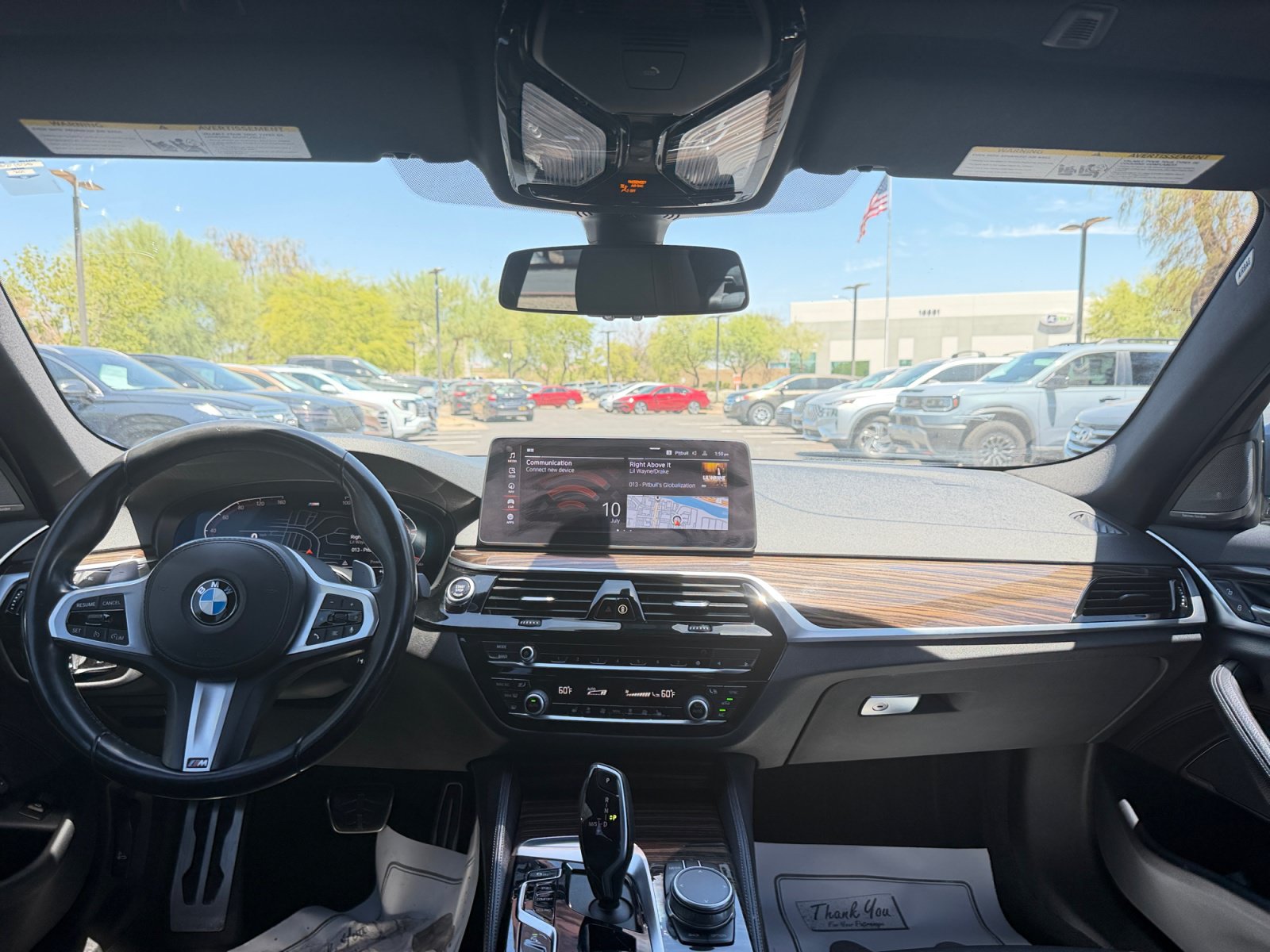 Used 2021 BMW 540i w/ M Sport Package RWD image 20