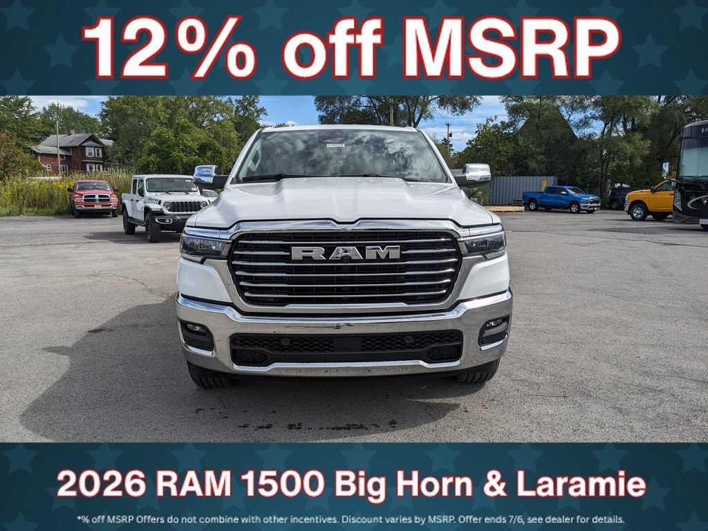 New 2026 RAM 1500 Laramie AWD/4WD image 17