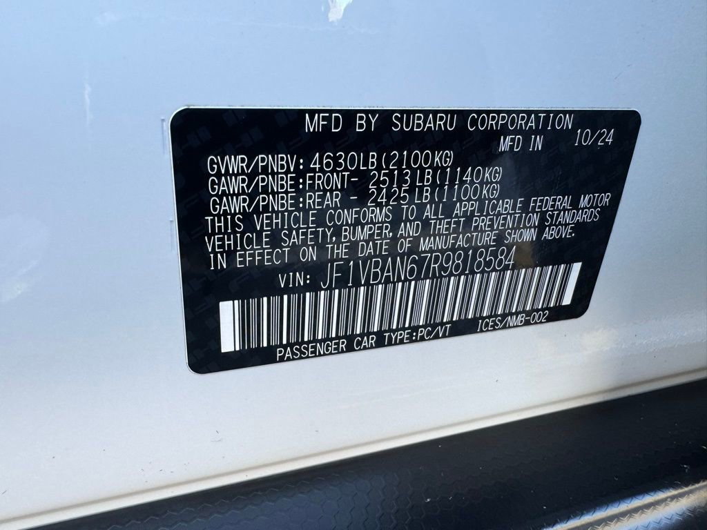 Used 2024 Subaru WRX Limited image 35