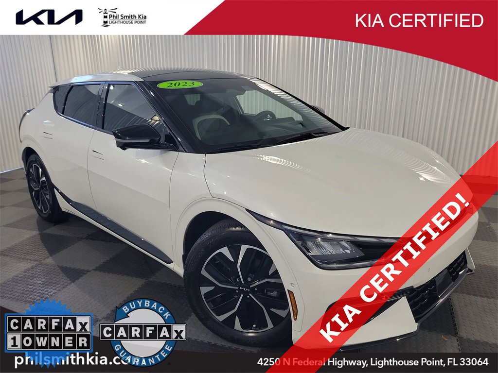 Certified 2023 Kia EV6 GT-Line