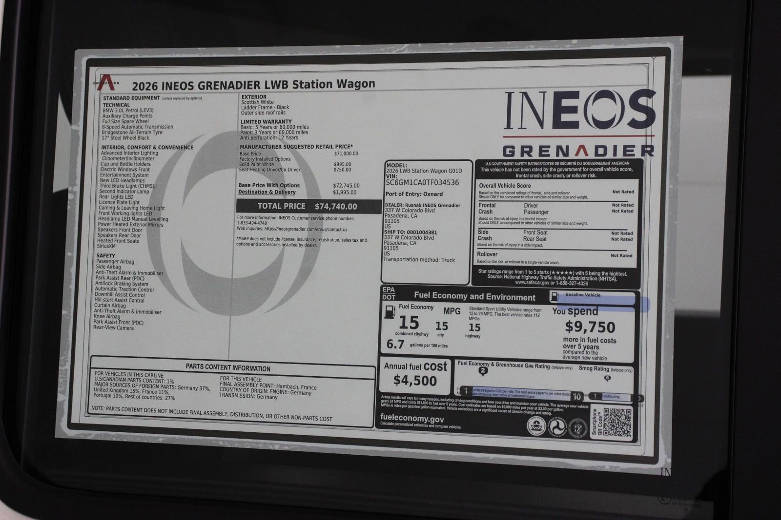 New 2026 INEOS Grenadier AWD/4WD image 22