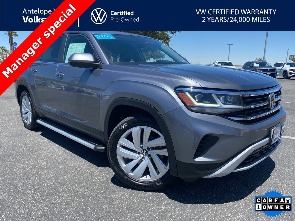 Certified 2022 Volkswagen Atlas SE