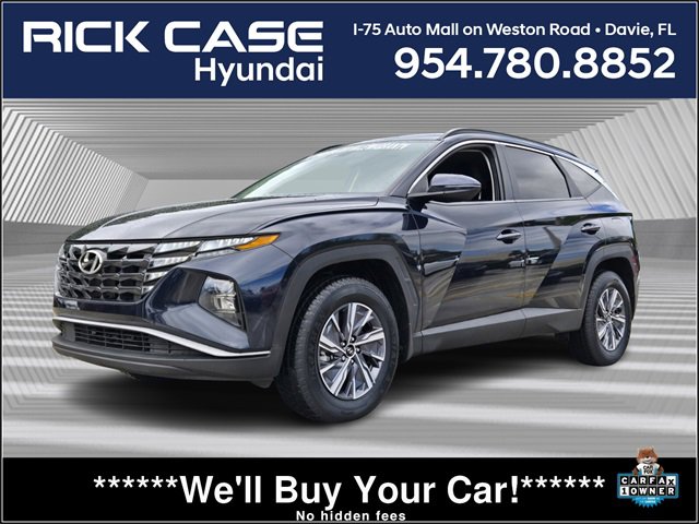 Certified 2022 Hyundai Tucson Blue