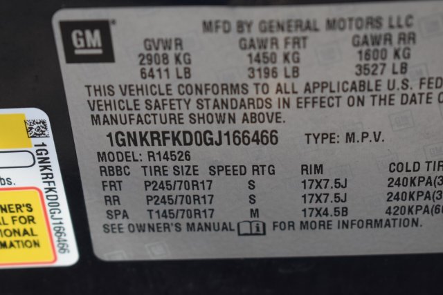 Certified 2016 Chevrolet Traverse LS FWD image 14