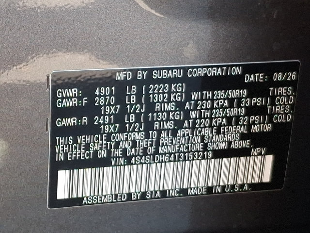 New 2026 Subaru Forester Sport w/ Onyx Edition AWD/4WD image 21