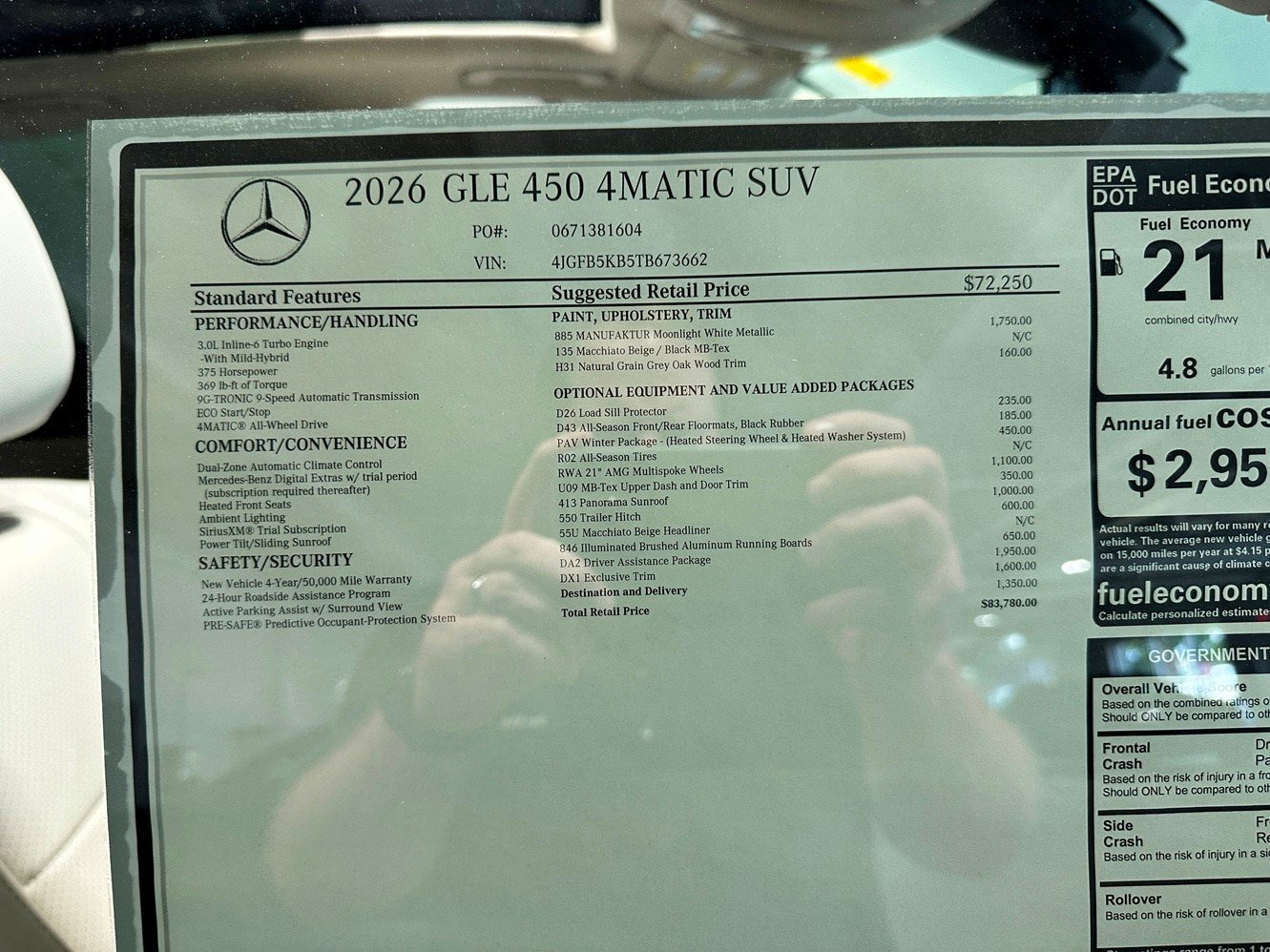 New 2026 Mercedes-Benz GLE 450 4MATIC image 17