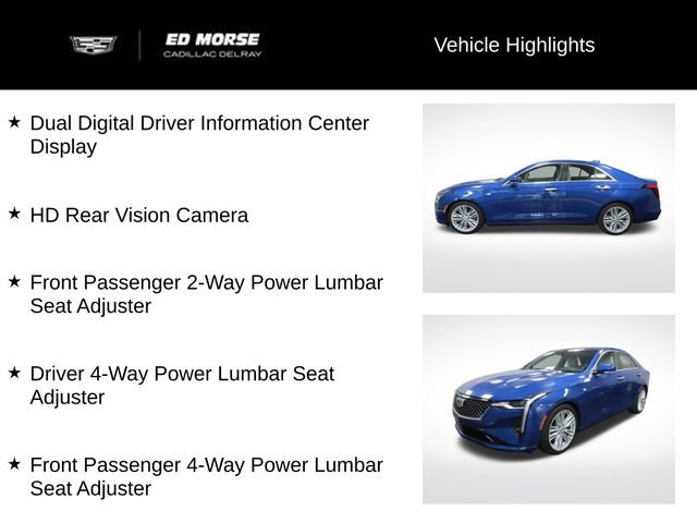 Used 2024 Cadillac CT4 Premium Luxury w/ Climate Package image 26